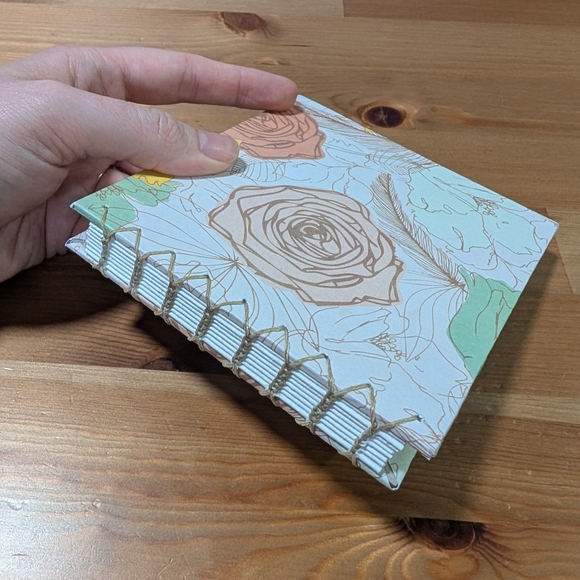 Floral Patterned Notebook - Picture 2 of 6